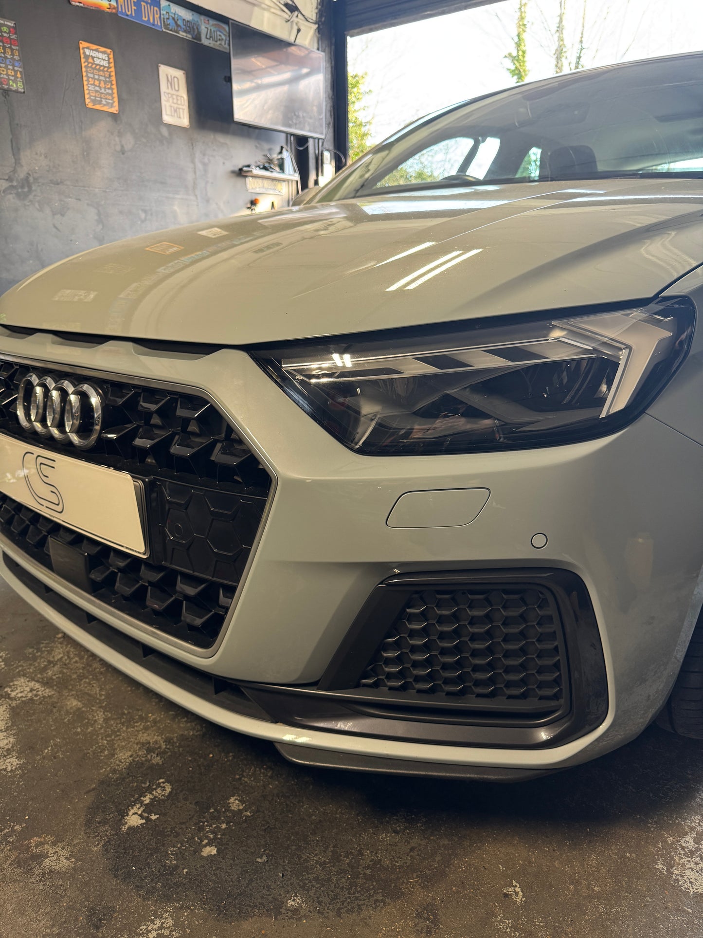 Audi front parking sensors