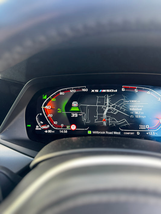 BMW G Series Active cruise control (5DF)