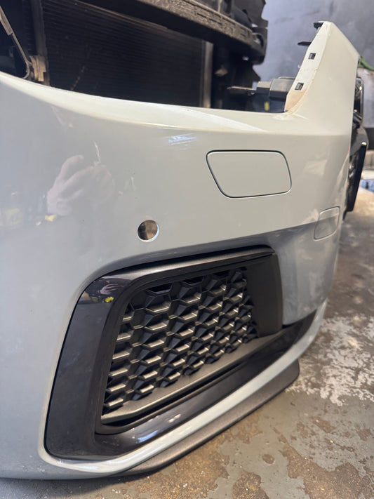 Audi front parking sensor hole